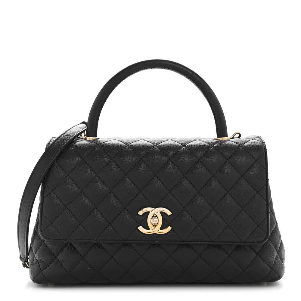 Chanel Caviar Quilted Small Coco Handle #268099C46B